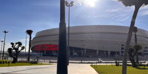 Gestión inteligente de la iluminación exterior del Gran Estadio de Tánger con Paradox Engineering