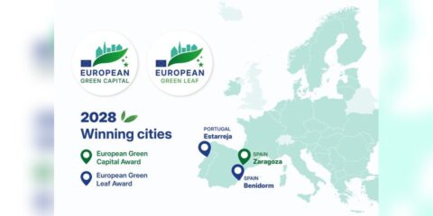 Zaragoza, Benidorm y Estarreja ganan los premios Ciudades Verdes Europeas 2028