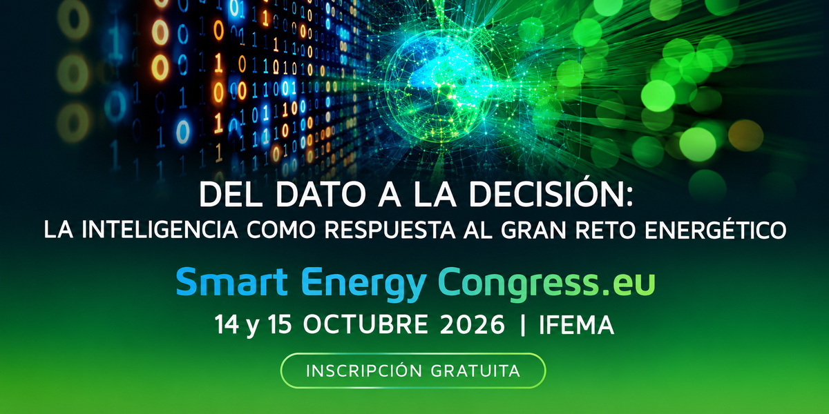 Imagen asociada al Smart Energy Congress 2026, centrado en innovación, colaboración y networking energético.